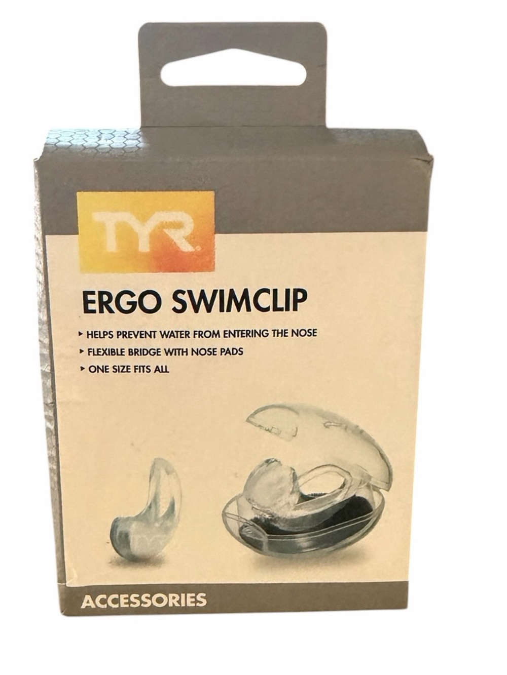 TYR Clear Swim Nose Clip